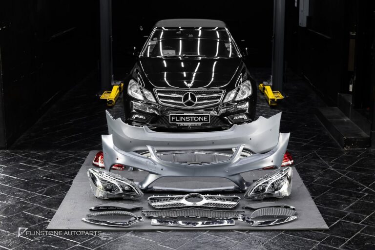 Mercedes-Benz W207 E-Class Coupe กันชนหน้าพร้อมกระจังหน้า + ไฟหน้า