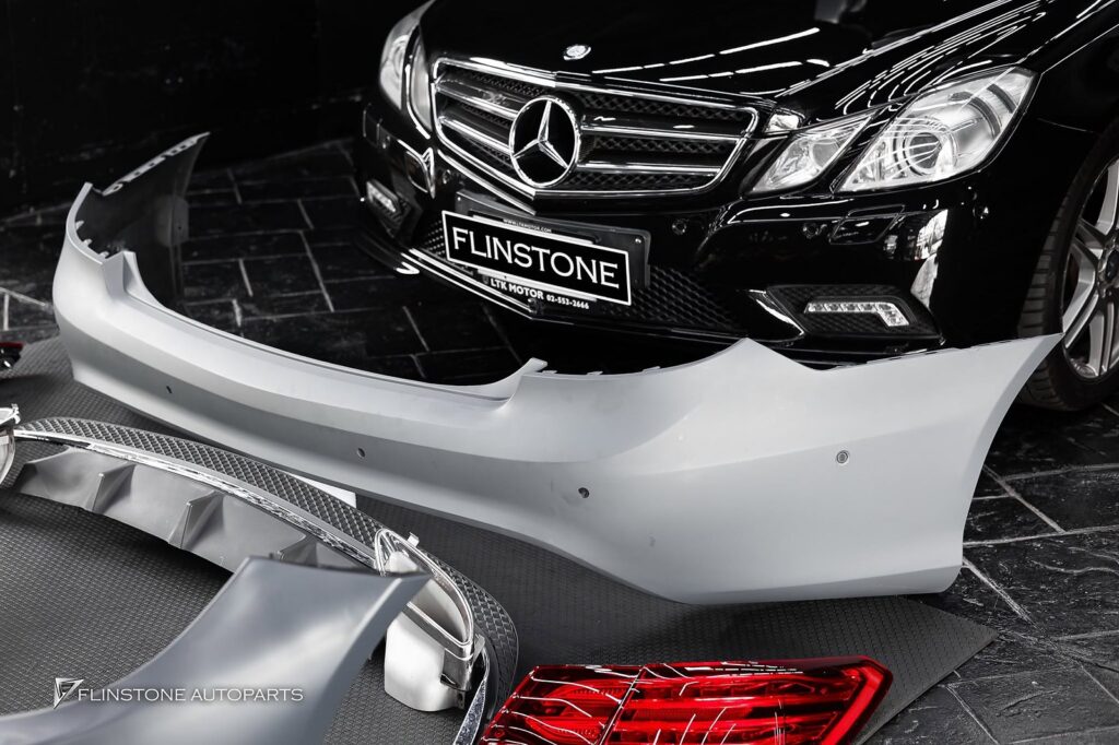 Mercedes-Benz W207 E-Class Coupe กันชนหน้าพร้อมกระจังหน้า + ไฟหน้า