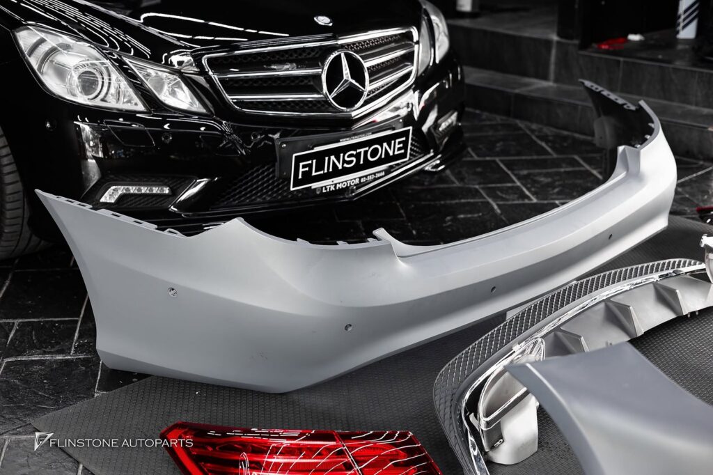 Mercedes-Benz W207 E-Class Coupe กันชนหน้าพร้อมกระจังหน้า + ไฟหน้า