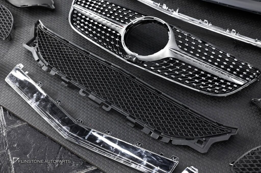 Mercedes-Benz W207 E-Class Coupe กันชนหน้าพร้อมกระจังหน้า + ไฟหน้า