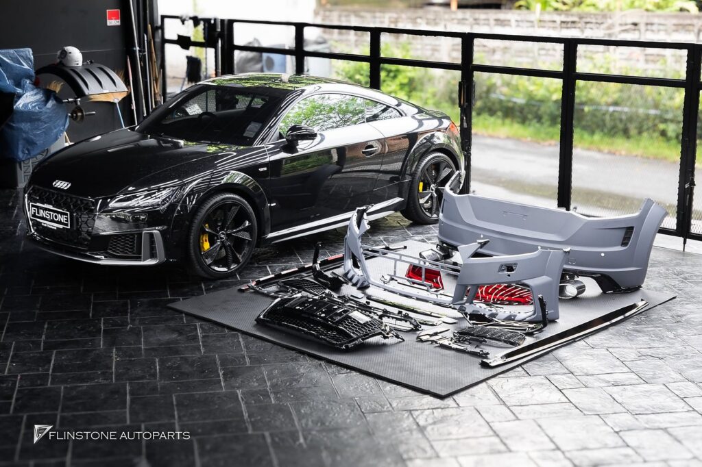 AUDI TT 2024+ ชุดแต่ง AUDI TTRS MK3 Facelift ในชุดมาครอบพร้อมรอบคันเลยและยังมี