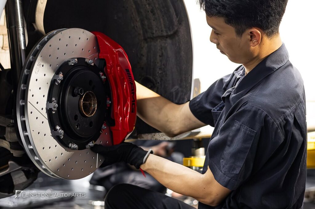 C257 CLS-Class Coupe Genuine Brake Kit Mercedes AMG installation for CLS53 AMG
