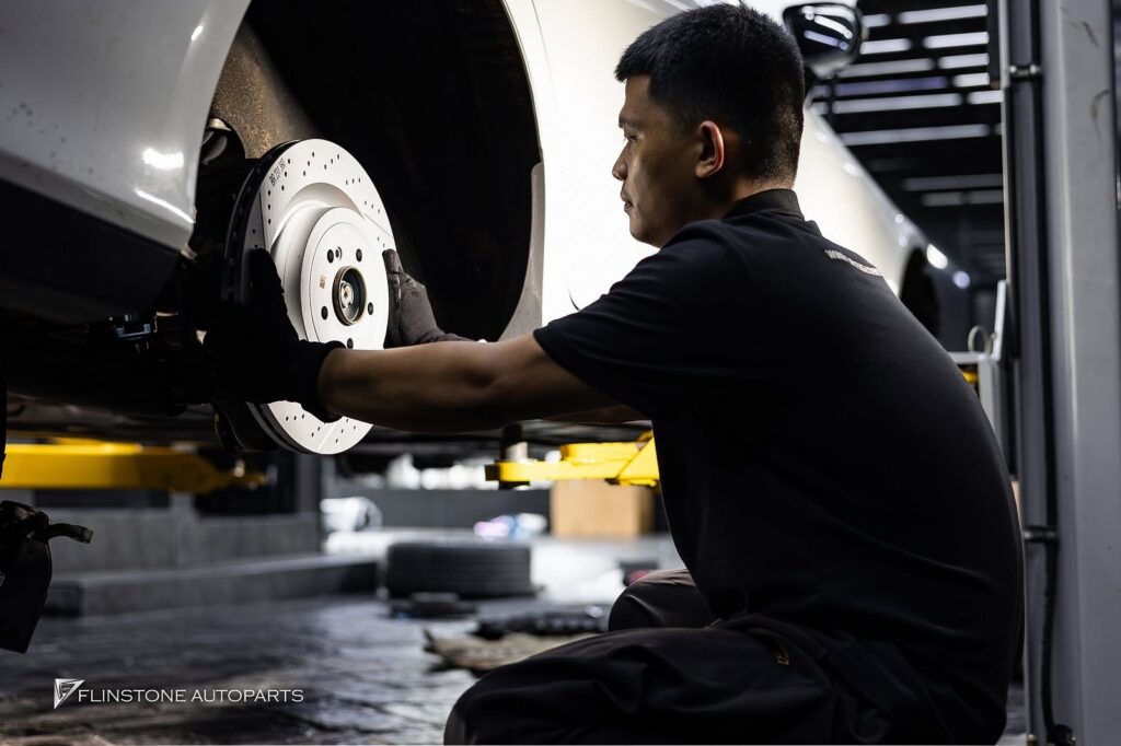 C257 CLS-Class Coupe Genuine Brake Kit Mercedes AMG installation for CLS53 AMG