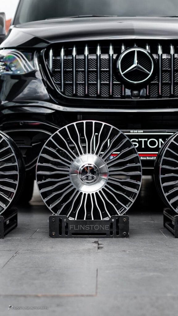 Mercedes Benz Sprinter W907 chose custom forged wheels supports weight