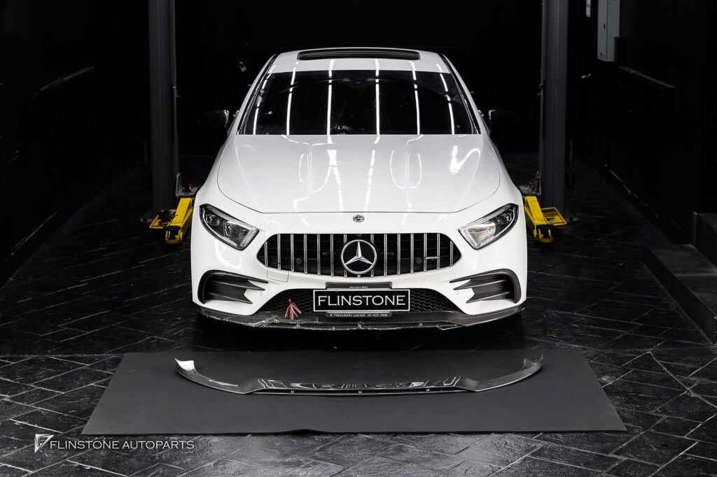 Mercedes-Benz C257 CLS-Class Coupe GTs Carbon Fiber Front Lip