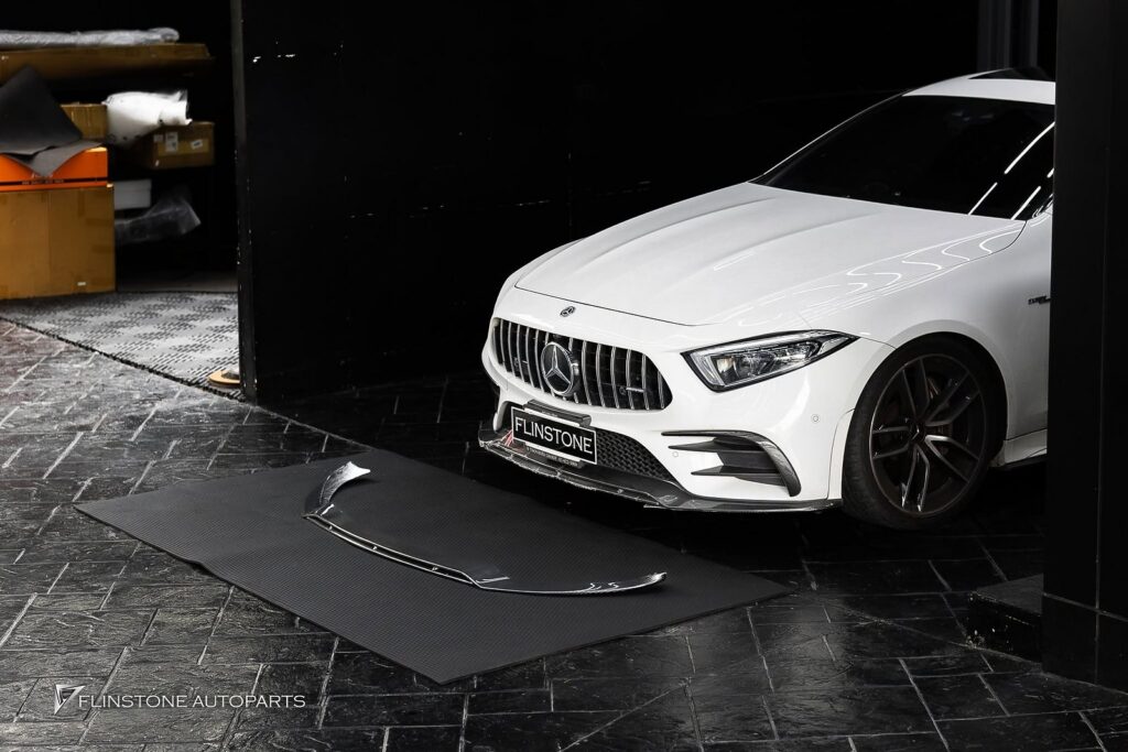 Mercedes-Benz C257 CLS-Class Coupe GTs Carbon Fiber Front Lip