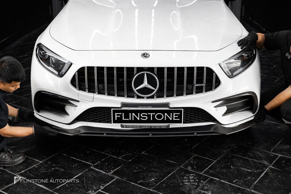 Mercedes-Benz C257 CLS-Class Coupe GTs Carbon Fiber Front Lip
