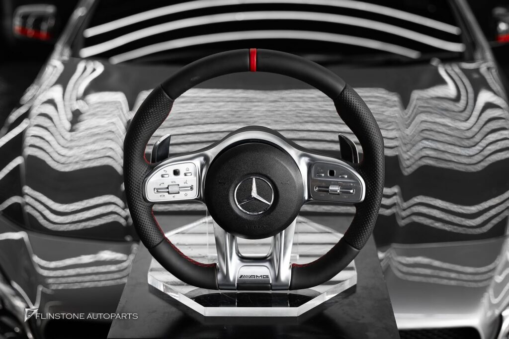 Mercedes-Benz W117 CLA-Class Genuine AMG Steering Wheel + Genuine CLA45 AMG Dashboard