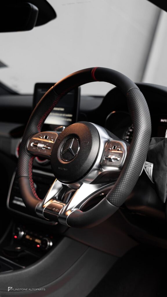 Mercedes-Benz W117 CLA-Class Genuine AMG Steering Wheel + Genuine CLA45 AMG Dashboard