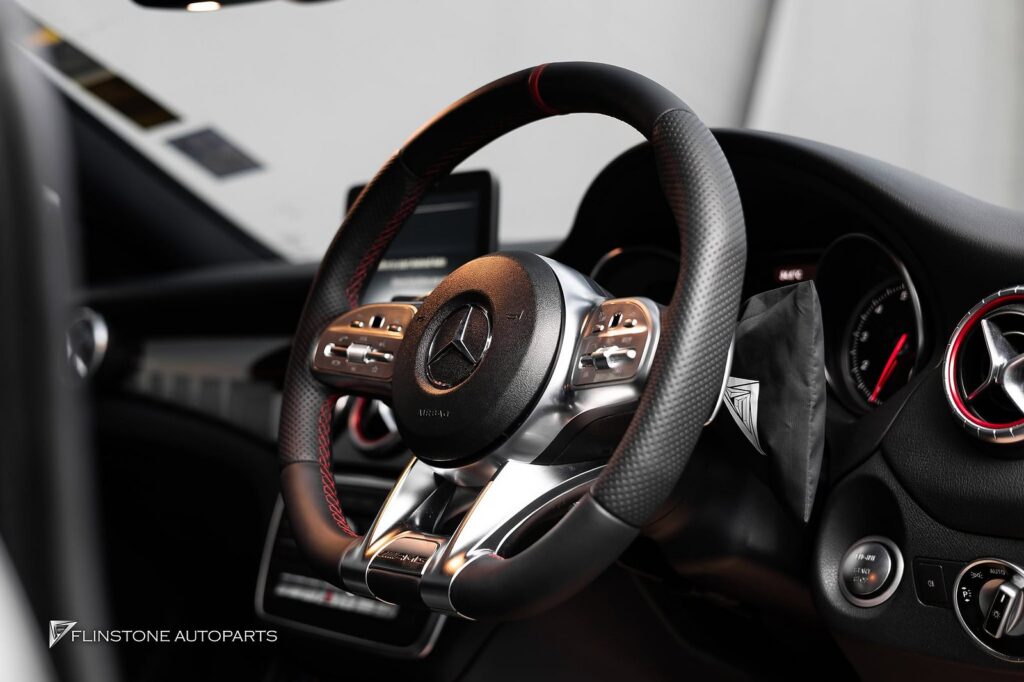Mercedes-Benz W117 CLA-Class Genuine AMG Steering Wheel + Genuine CLA45 AMG Dashboard