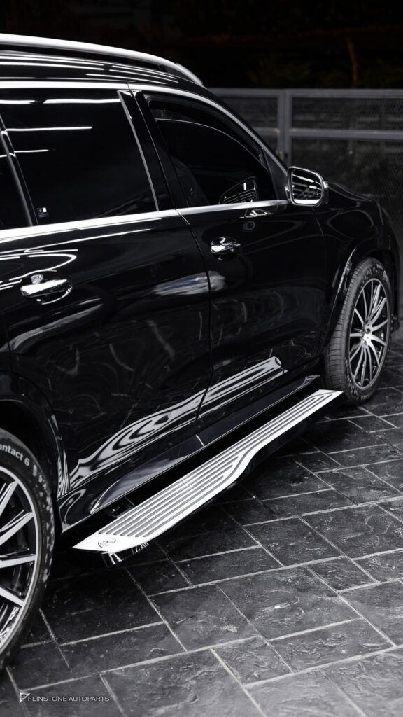 Mercedes-Benz X167 GLS-Class MAYBACH Style Front Grille + MAYBACH Auto Side Running Board