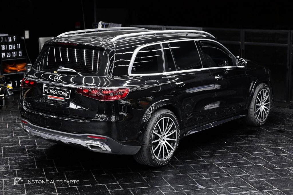 Mercedes-Benz X167 GLS-Class MAYBACH Style Front Grille + MAYBACH Auto Side Running Board