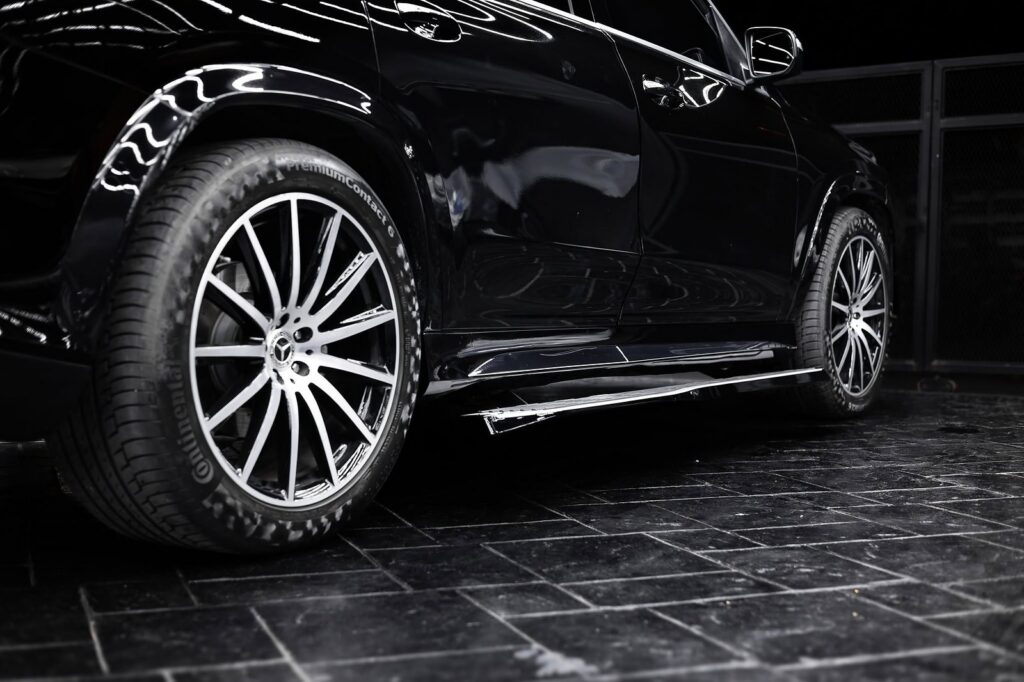 Mercedes-Benz X167 GLS-Class MAYBACH Style Front Grille + MAYBACH Auto Side Running Board
