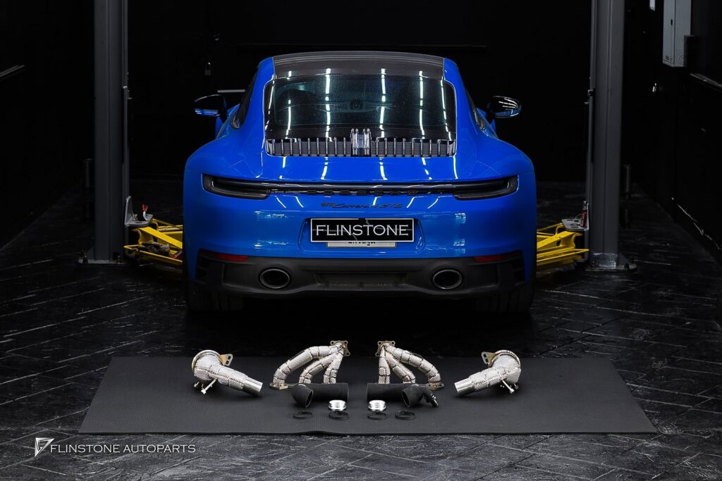 Porsche 992 ติดตั้งชุดท่อ USUS Exhaust ทั้งระบบ Catback / Downpi