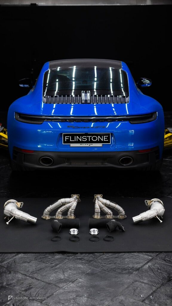 Porsche 992 ติดตั้งชุดท่อ USUS Exhaust ทั้งระบบ Catback / Downpi