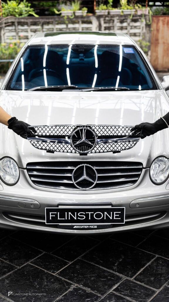 Mercedes-Benz W209 CLK-Class SL Look Front Grille