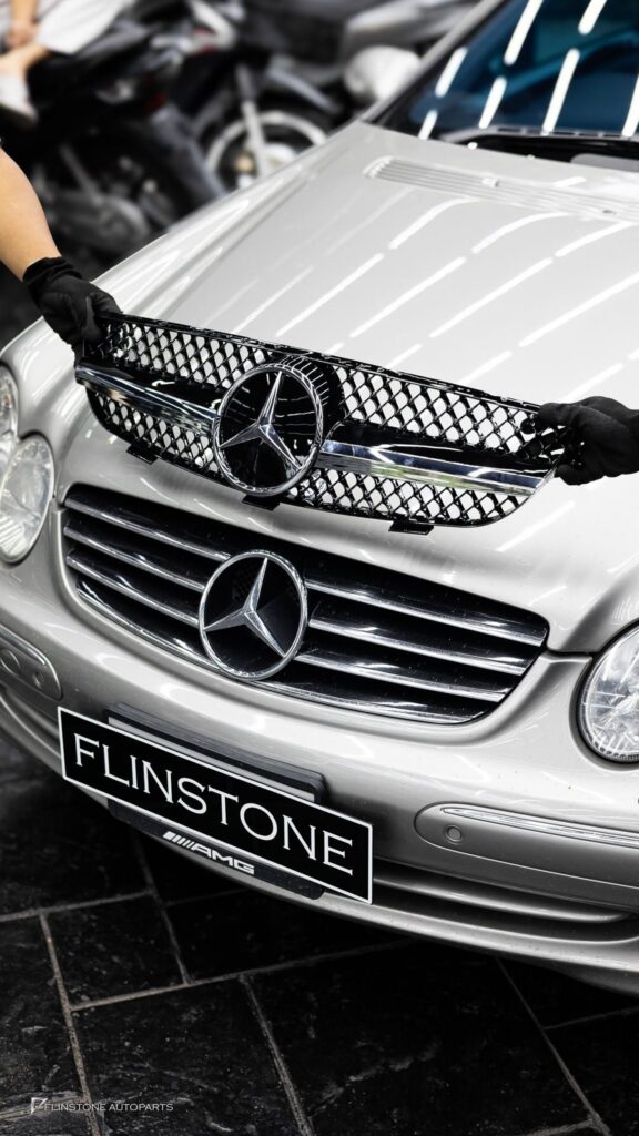 Mercedes-Benz W209 CLK-Class SL Look Front Grille