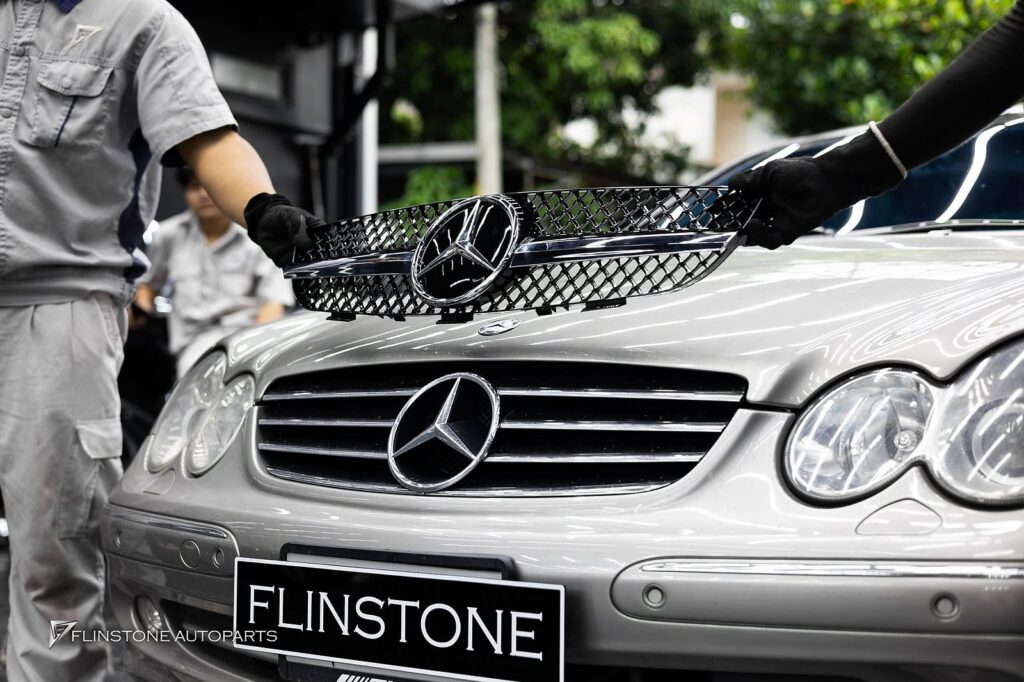 Mercedes-Benz W209 CLK-Class SL Look Front Grille