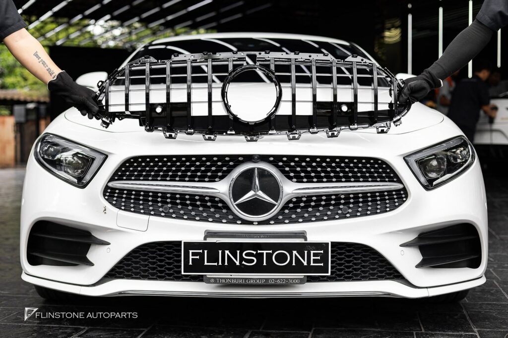 Mercedes-Benz C257 CLS-Class Coupe Black GT Front Grille