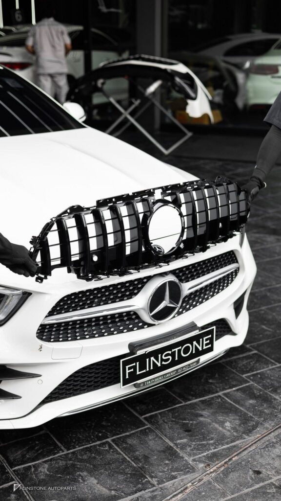 Mercedes-Benz C257 CLS-Class Coupe Black GT Front Grille