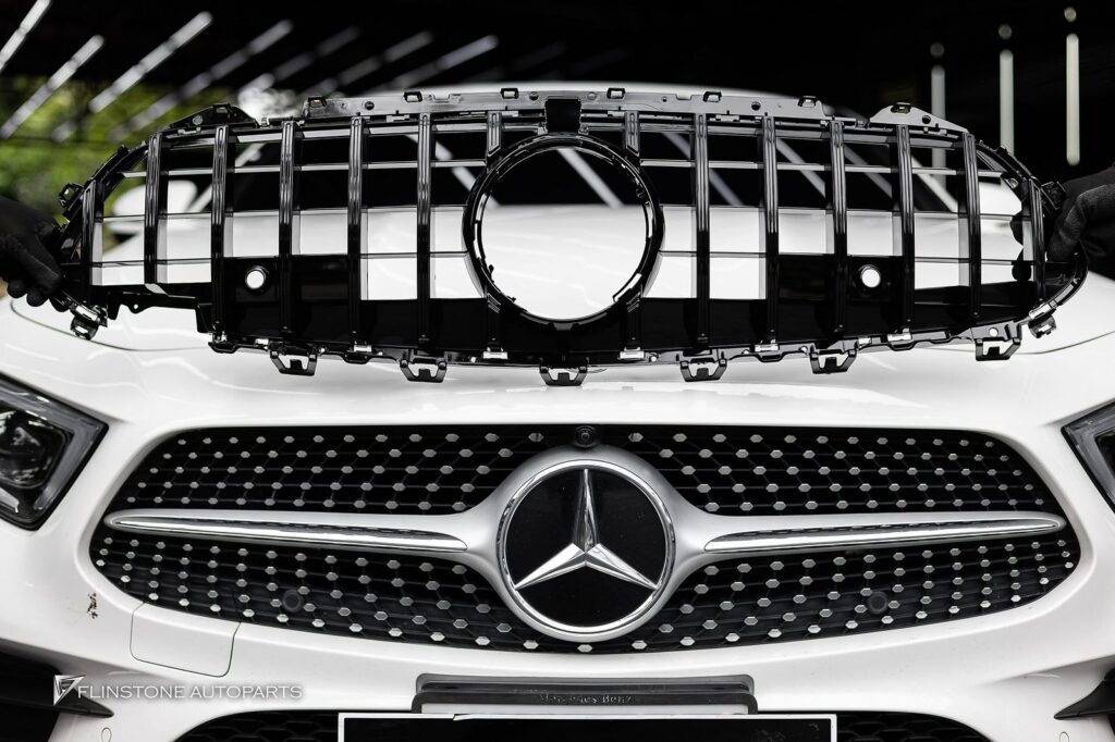 Mercedes-Benz C257 CLS-Class Coupe Black GT Front Grille