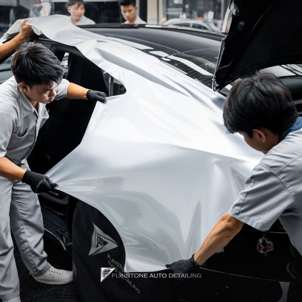 DRESDENPROTECTION Flinstone Detailing เคลือบแก้ว ติดฟิล์มใสกันรอย ฟิล์มกรองแสง เคล