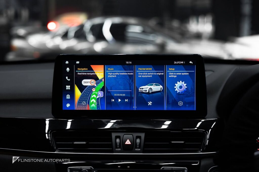 BMW X1 F48 ติดตั้ง จอ Android System พร้อม กล้องถอยหลัง ที่ช่วยใ