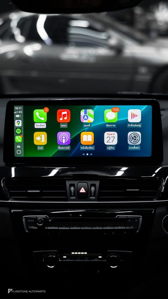 BMW X1 F48 ติดตั้ง จอ Android System พร้อม กล้องถอยหลัง ที่ช่วยใ