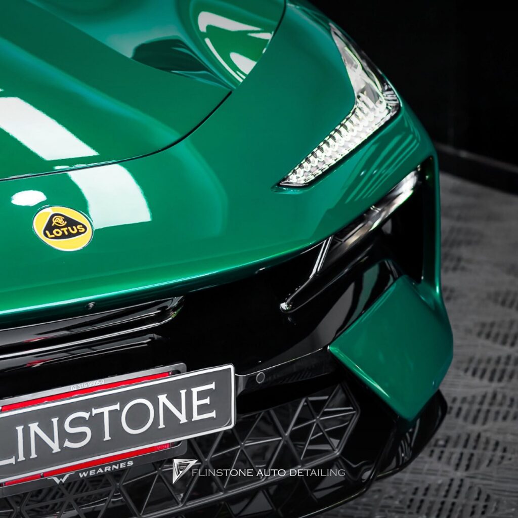 FLINSTONE AUTO DETAILING LOTUS Eletre เลือกปกป้องรถยนต์ด้วยฟิล์มใสกันรอยจาก DRESDENPROTEC