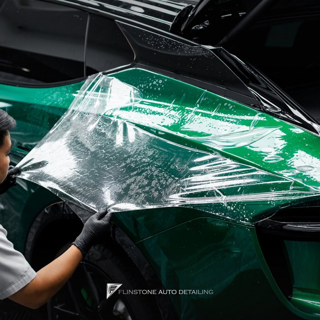 FLINSTONE AUTO DETAILING LOTUS Eletre เลือกปกป้องรถยนต์ด้วยฟิล์มใสกันรอยจาก DRESDENPROTEC