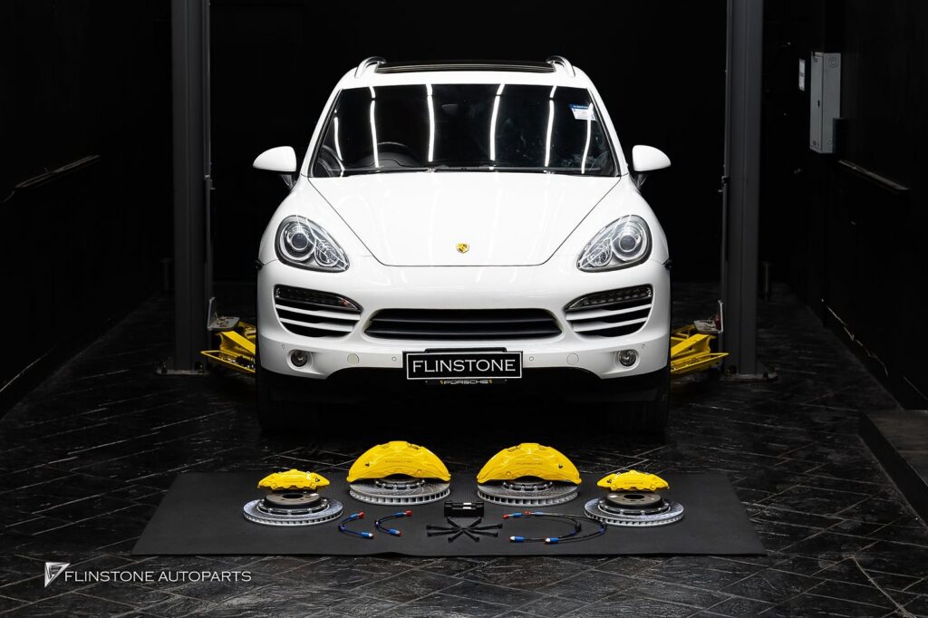 Porsche Cayenne 958 高性能且车重较大准备安装