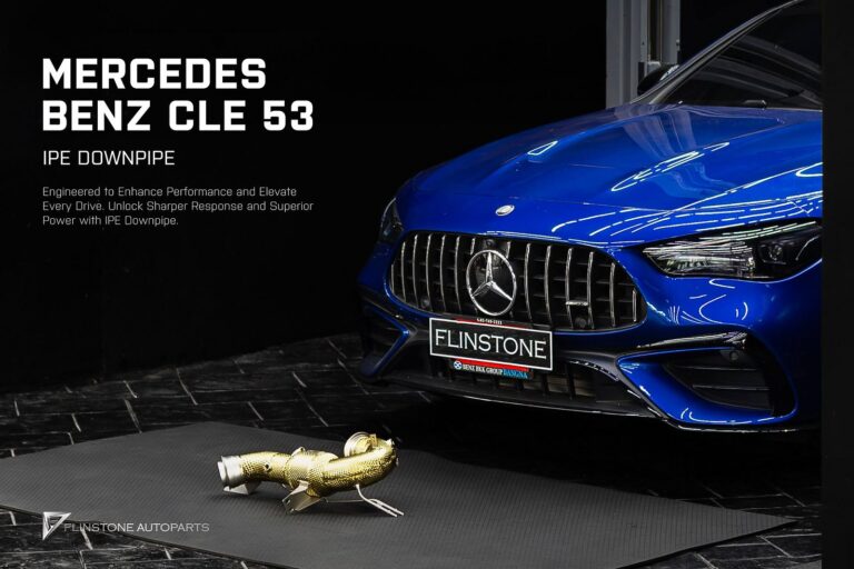 Mercedes-Benz C236 CLE-Class Coupe USUS Titanium Exhaust + IPE Downpipe
