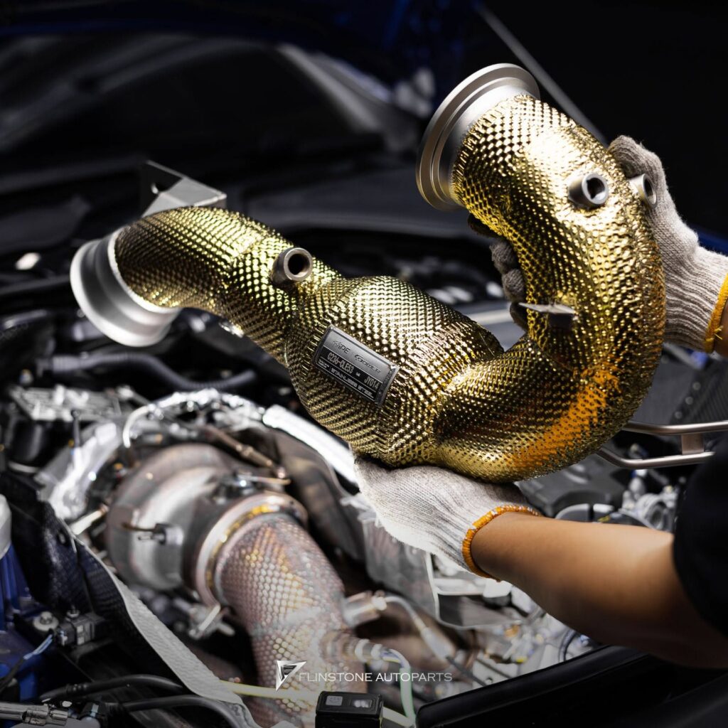Mercedes-Benz C236 CLE-Class Coupe USUS Titanium Exhaust + IPE Downpipe