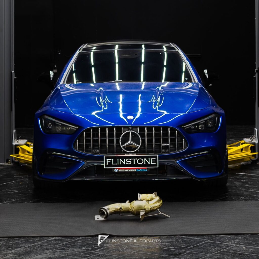 Mercedes-Benz C236 CLE-Class Coupe USUS Titanium Exhaust + IPE Downpipe