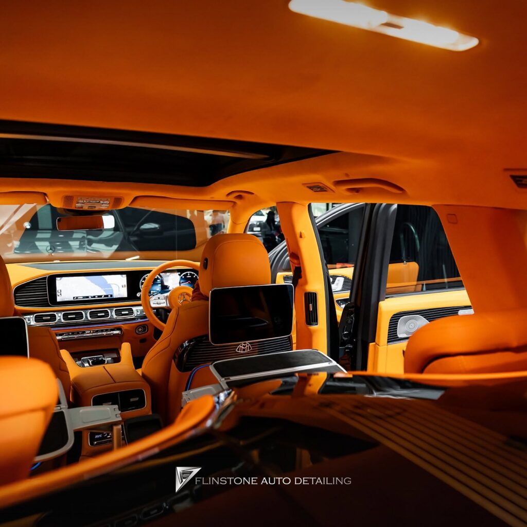 FLINSTONE AUTO DETAILING 安装彩色保护膜，适用于 X167 GLS-Class