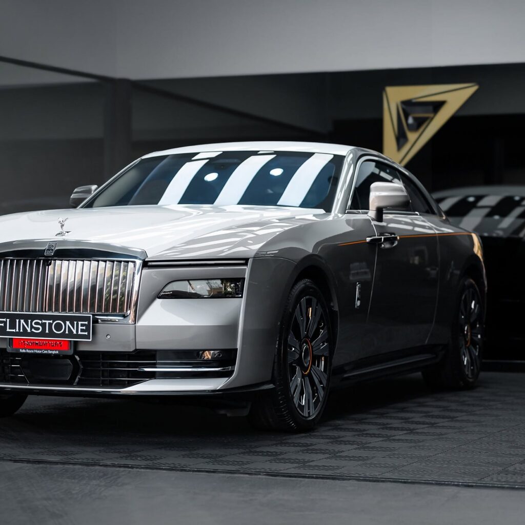 FLINSTONE AUTO DETAILING ROLLS ROYCE Spectre 选择品牌透明保护膜 DRESDENPROTEC