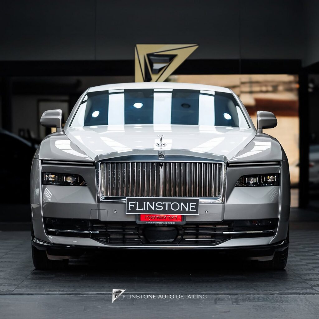 FLINSTONE AUTO DETAILING ROLLS ROYCE Spectre 选择品牌透明保护膜 DRESDENPROTEC