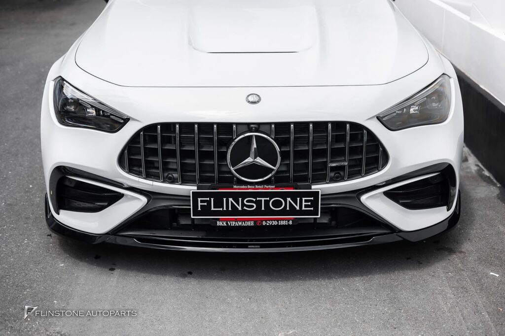 Mercedes-Benz C236 CLE-Class Coupe MAXTON DESIGN Front Spoiler + MAXTON DESIGN Side Skirt