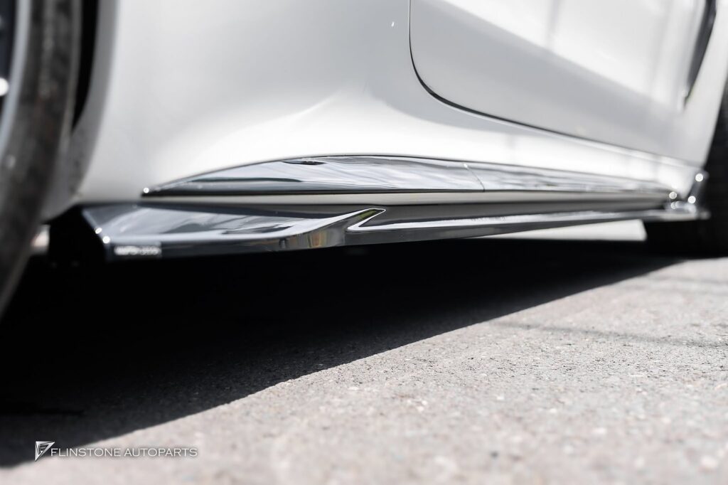 Mercedes-Benz C236 CLE-Class Coupe MAXTON DESIGN Front Spoiler + MAXTON DESIGN Side Skirt