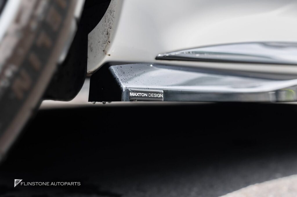 Mercedes-Benz C236 CLE-Class Coupe MAXTON DESIGN Front Spoiler + MAXTON DESIGN Side Skirt