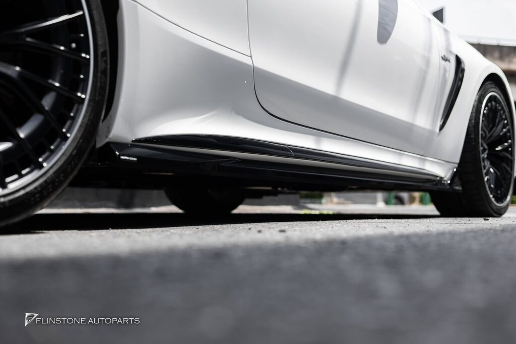 Mercedes-Benz C236 CLE-Class Coupe MAXTON DESIGN Front Spoiler + MAXTON DESIGN Side Skirt