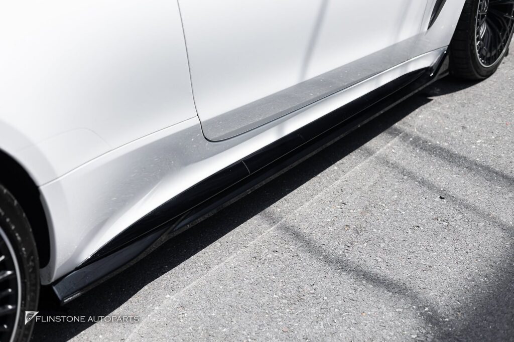 Mercedes-Benz C236 CLE-Class Coupe MAXTON DESIGN Front Spoiler + MAXTON DESIGN Side Skirt