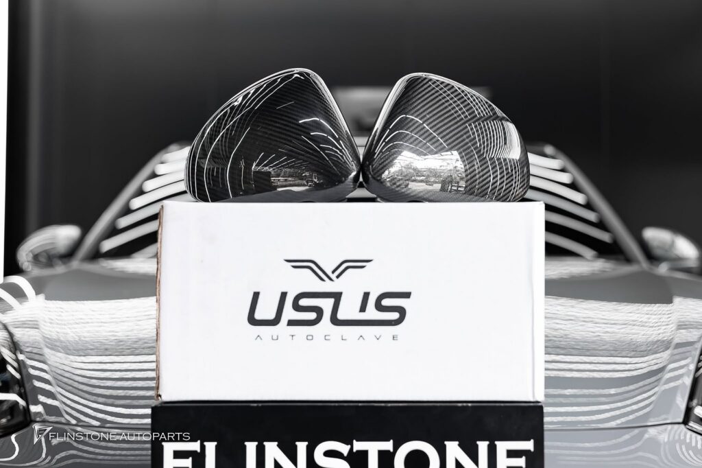 PORSCHE Cayenne 9Y0.2 USUS Autoclave Carbon Side Mirror