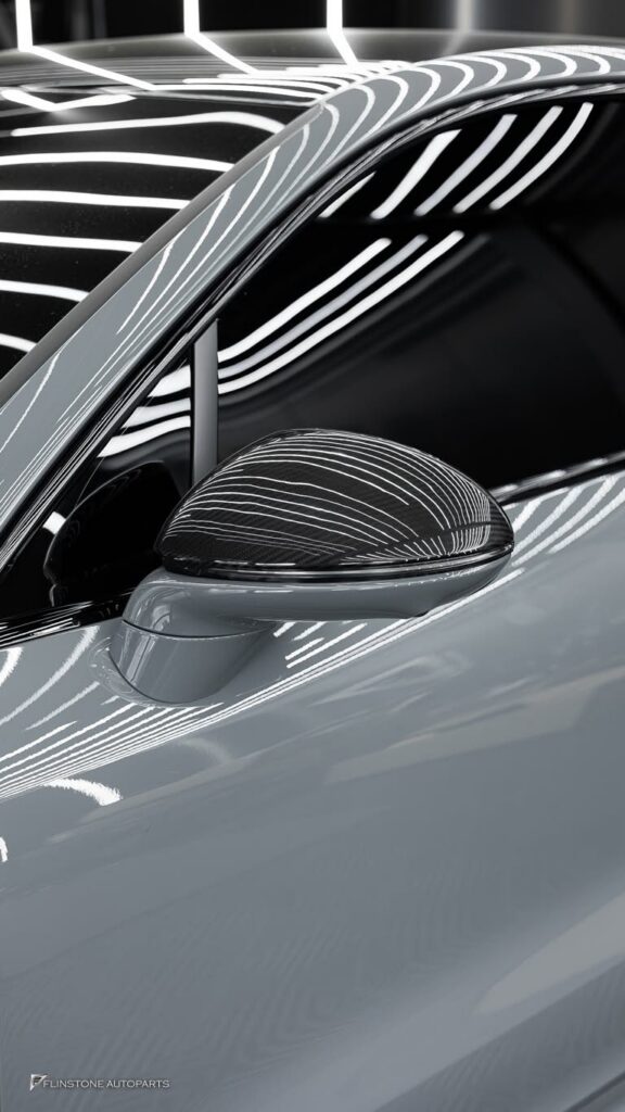 PORSCHE Cayenne 9Y0.2 USUS Autoclave Carbon Side Mirror