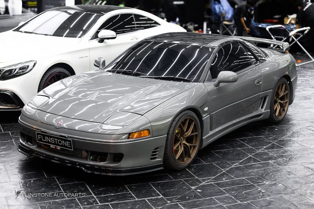 MITSUBISHI 3000GT getting ready for a complete interior colour change