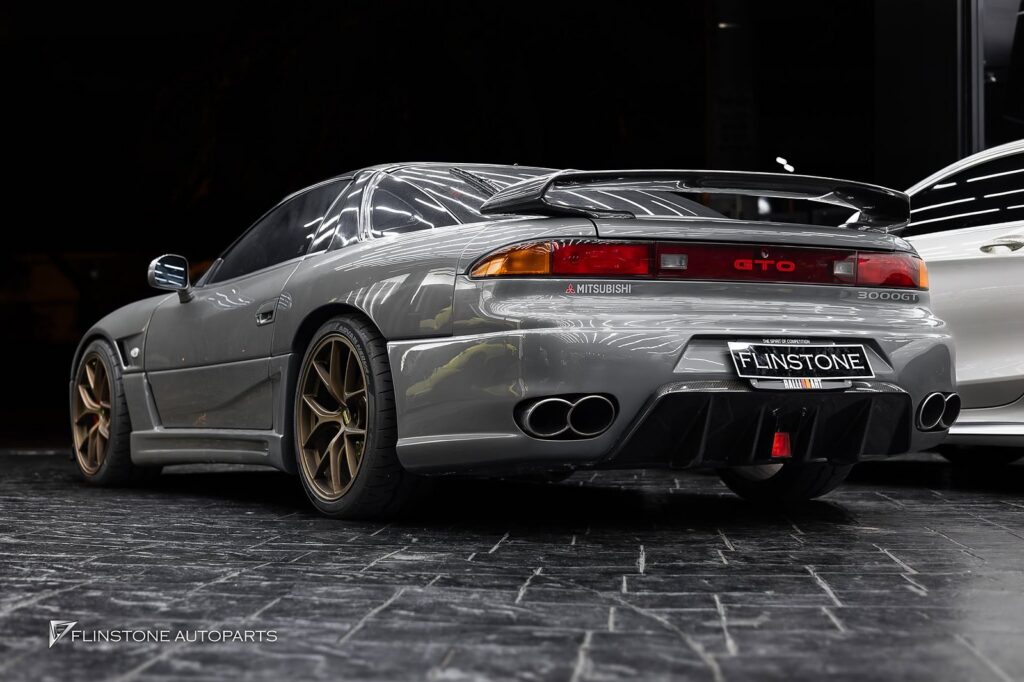 MITSUBISHI 3000GT getting ready for a complete interior colour change