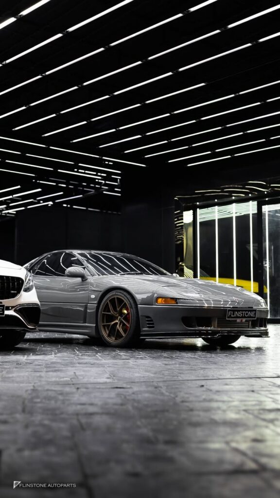 MITSUBISHI 3000GT getting ready for a complete interior colour change