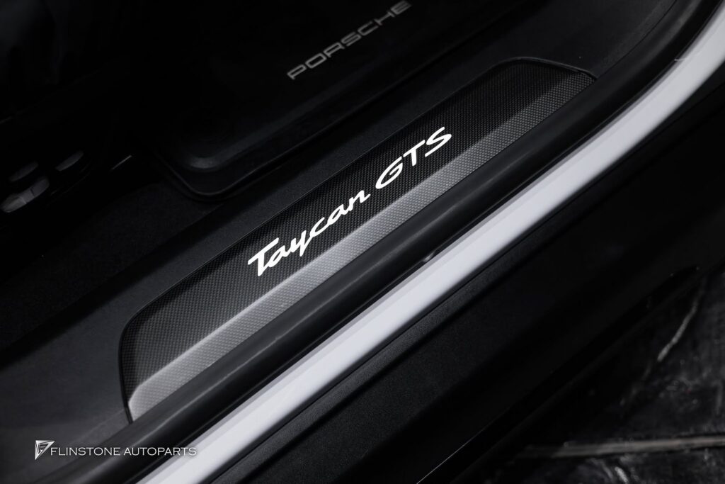 PORSCHE Taycan Genuine LED Carbon Fiber Door Sills