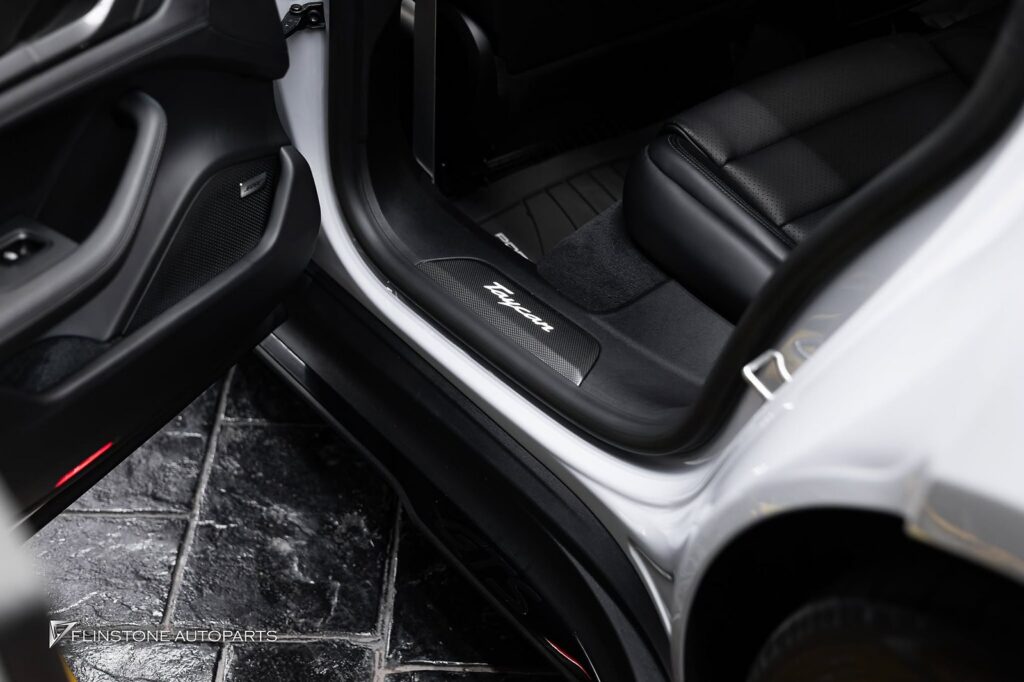 PORSCHE Taycan Genuine LED Carbon Fiber Door Sills