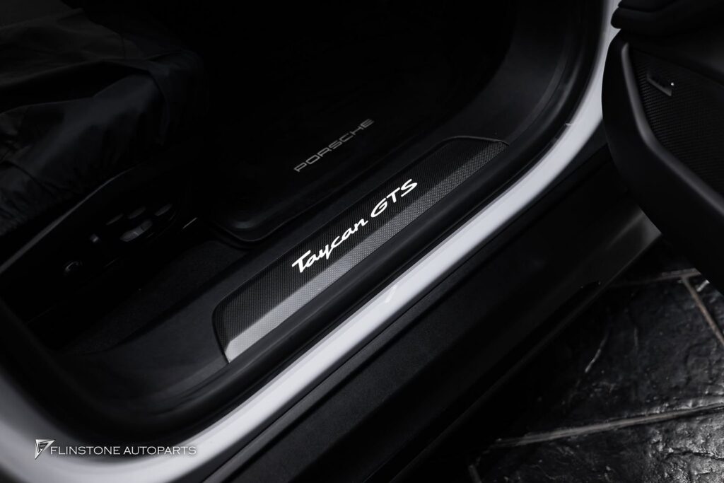 PORSCHE Taycan Genuine LED Carbon Fiber Door Sills